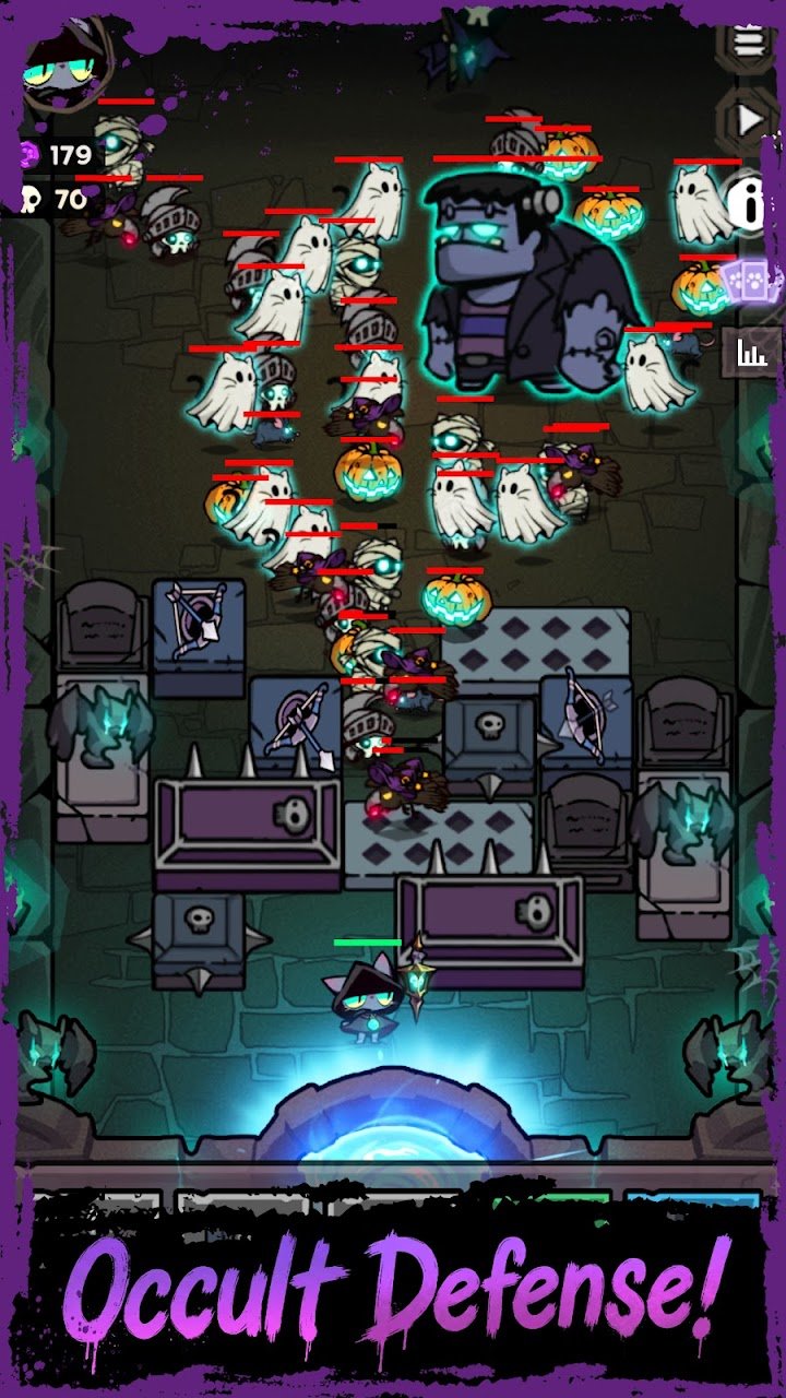 Nekomancer: Tower Defense screenshot
