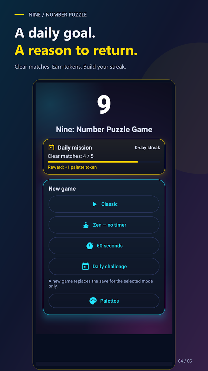9: Sum Number Puzzle screenshot