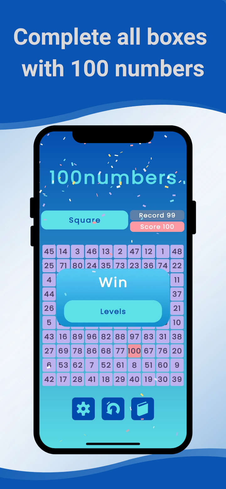 100numbers: pattern game screenshot