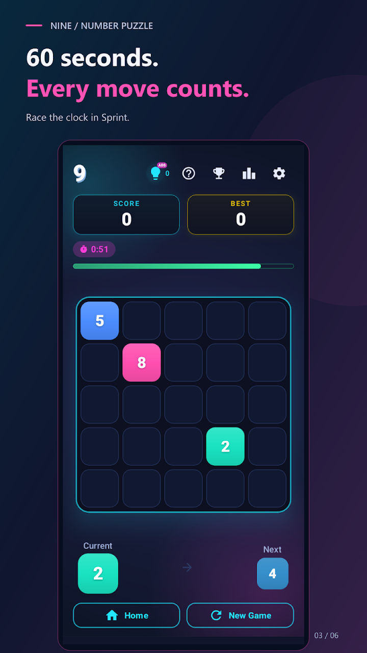 9: Sum Number Puzzle screenshot