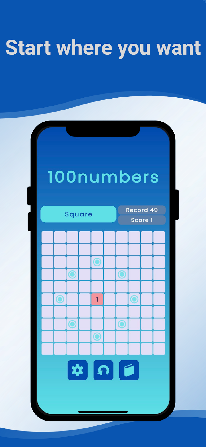 100numbers: pattern game screenshot