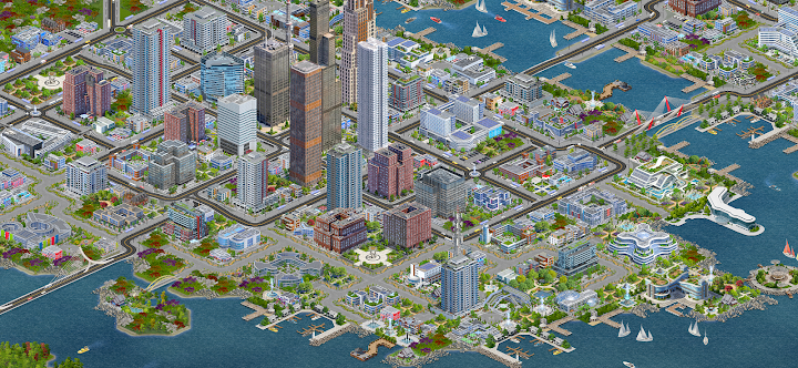 Designer City 4: city building screenshot