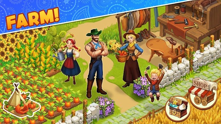 Westward Farm: Family Escape screenshot