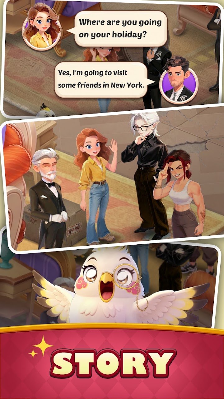 Moonlit Town: Merge & Story screenshot