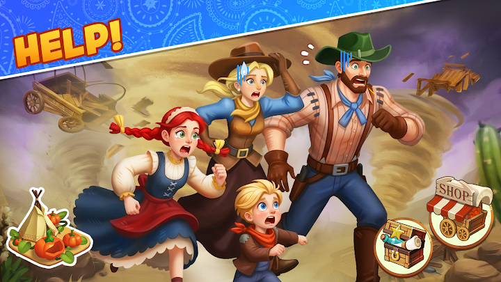 Westward Farm: Family Escape screenshot