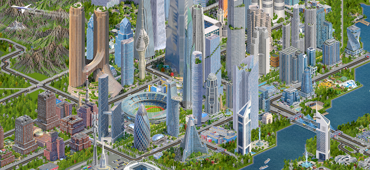 Designer City 4: city building screenshot