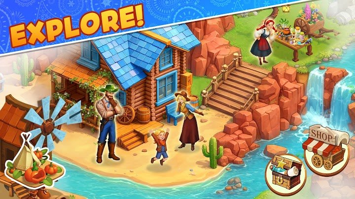 Westward Farm: Family Escape screenshot