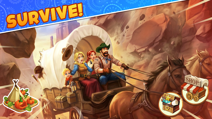 Westward Farm: Family Escape screenshot